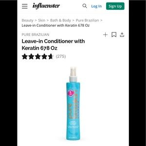 Pure Brazilian leave‎ in conditioner